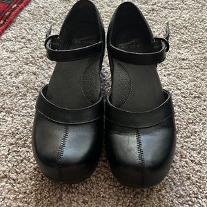Mary Jane dansko’s leather worn once
